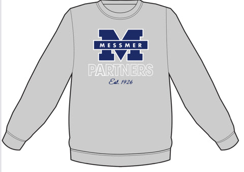 Grey Crew Sweat Shirt, PARTNERS