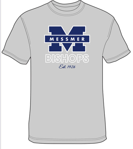 Grey T-shirt, Messmer Bishops