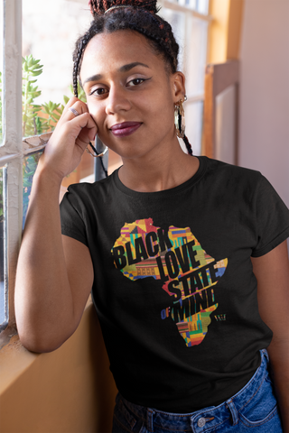 Black Love State of Mind  T-shirt, Unisex